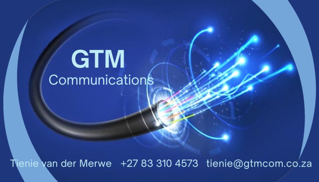 GTM Communications — fiber connectivity branding banner